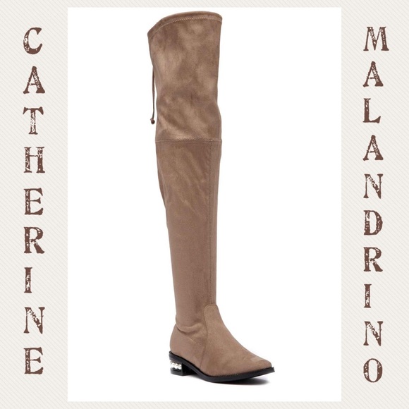 🌟HP🌟Catherine Malandrino Perse Over Knee Boot 8 - Picture 2 of 6